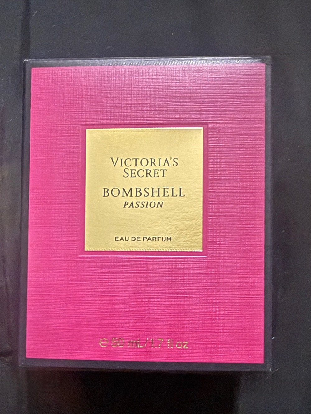 💜 Victoria's Secret Bombshell Passion Eau De Parfum Box - EMPTY BOX!!!